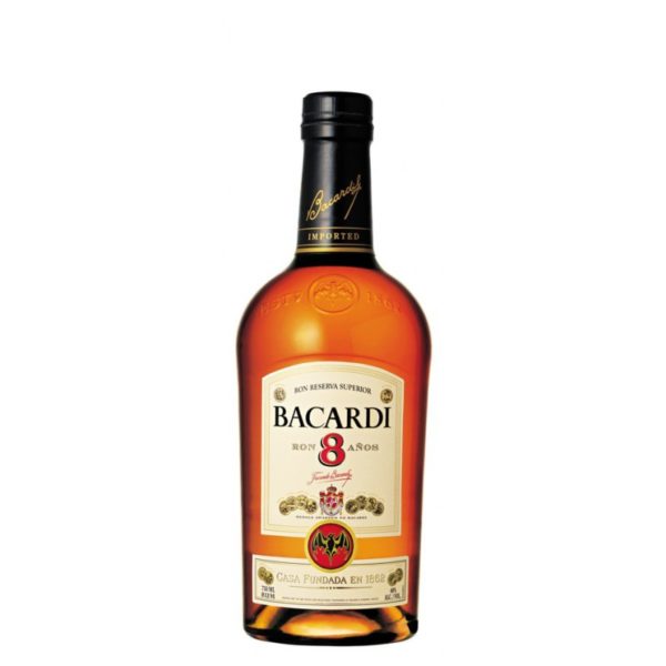 RON BACARDI 8 AÑOS 70 CL.