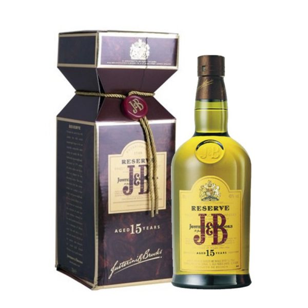 WHISKY J&B 15 AÑOS 70 CL.