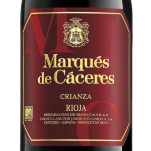 VINO TINTO RIOJA MARQUÉS DE CÁCERES CRIANZA