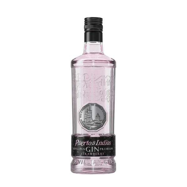 GINEBRA PUERTO DE INDIAS STRAWBERRY 70 CL.