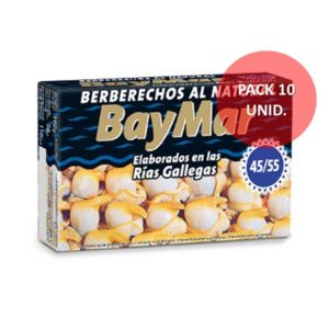 Berberecho Baymar 45/55 pack 10 unidades. (3,6€/ud.)