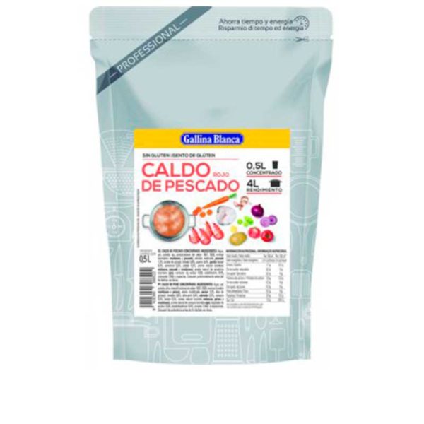 Comprar caldo de pescado gallina blanca DOY