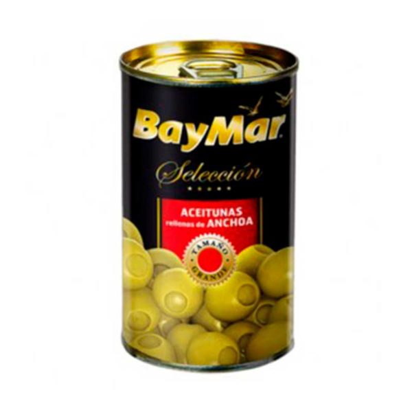 Comprar olivas rellenas baymar